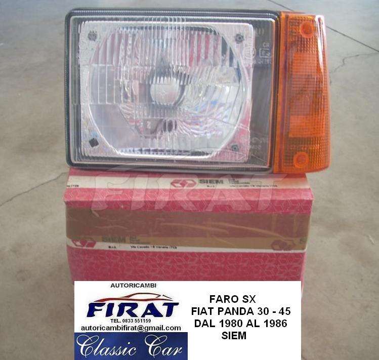 FARO FIAT PANDA 30-45 SX SIEM